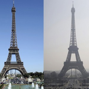 Luchtvervuiling Parijs